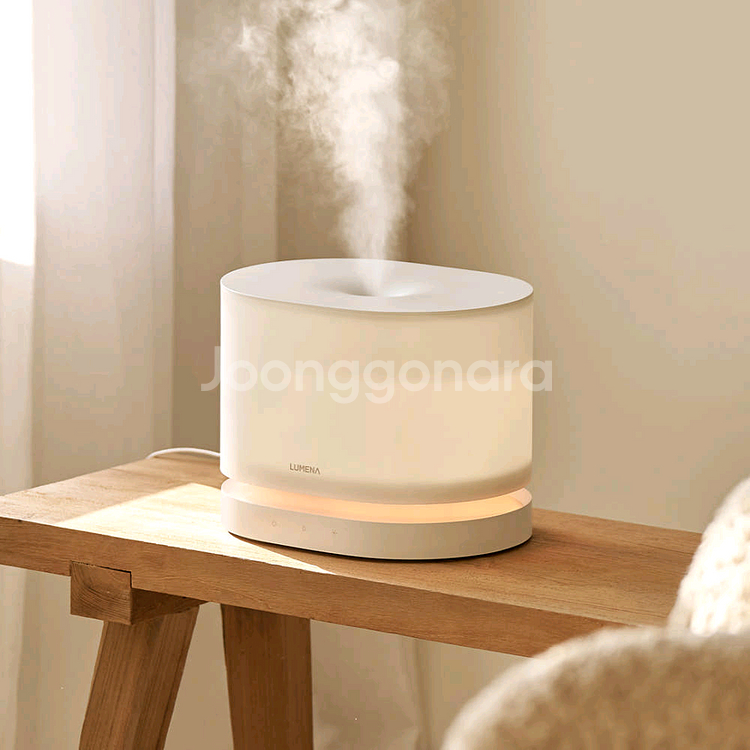 SS급 / 루메나 대용량 무드등 가습기 MIST POT 화이트--4