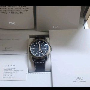 IWC 한정판 인제니어 크로노그래프 스포츠 리미티드 이미지
