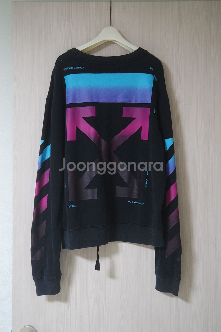 오프화이트 정품 맨투맨 XL--2