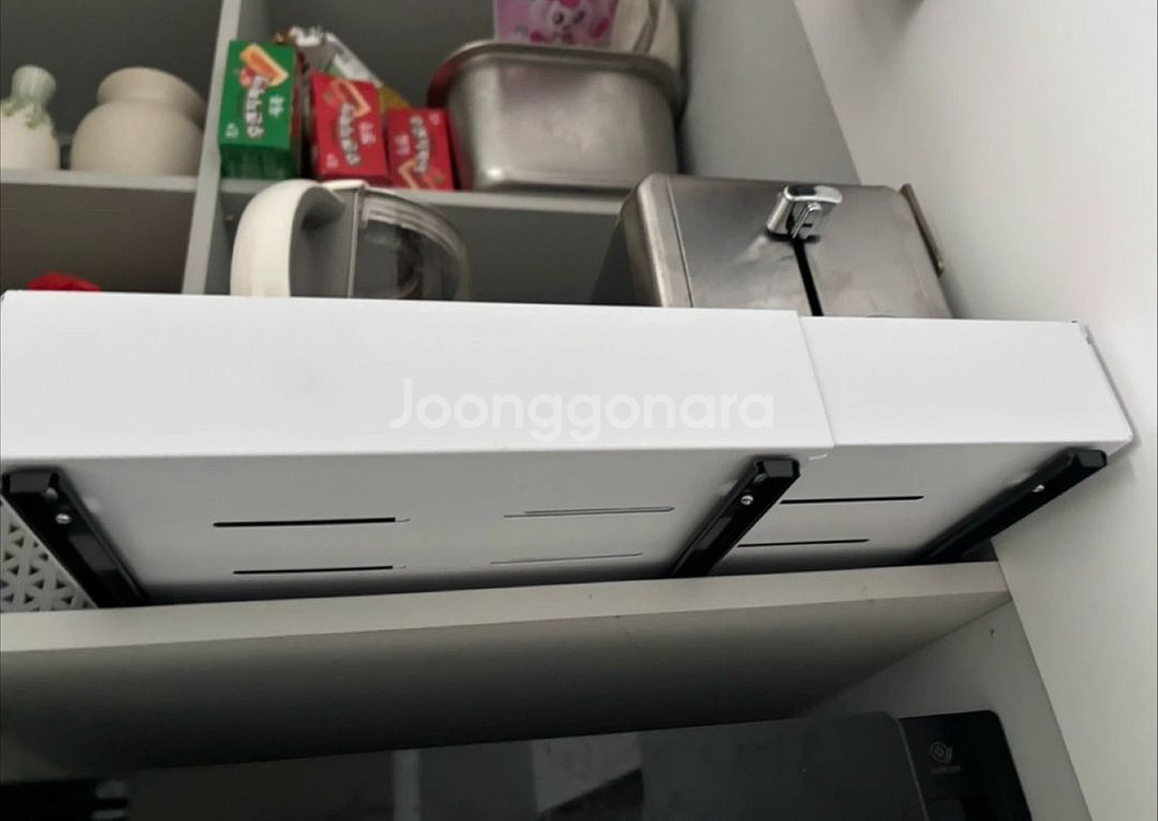 슬라이딩 철제 선반 새상품--1