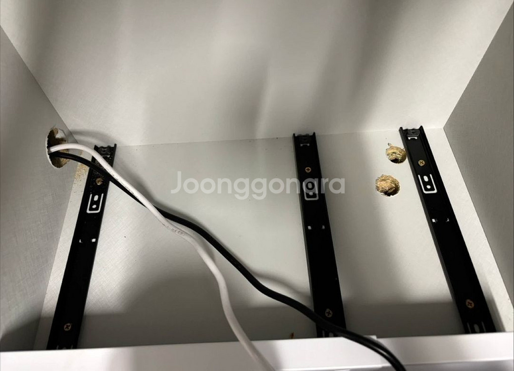 슬라이딩 철제 선반 새상품--2