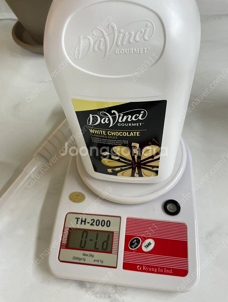 다빈치 화이트초콜릿 소스 2.2kg 판매--3