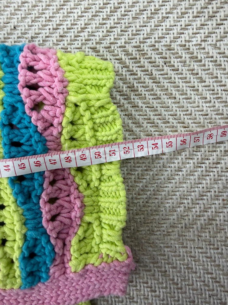 새제품) 자라 컬러풀 크로셰 니트 가디건 S--8