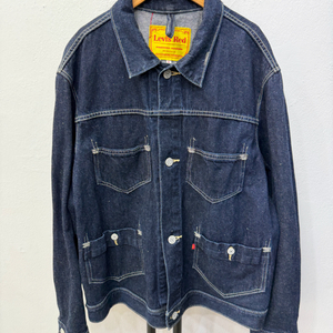 정품) 리바이스 레드 신치백 데님 트러거 자켓 L