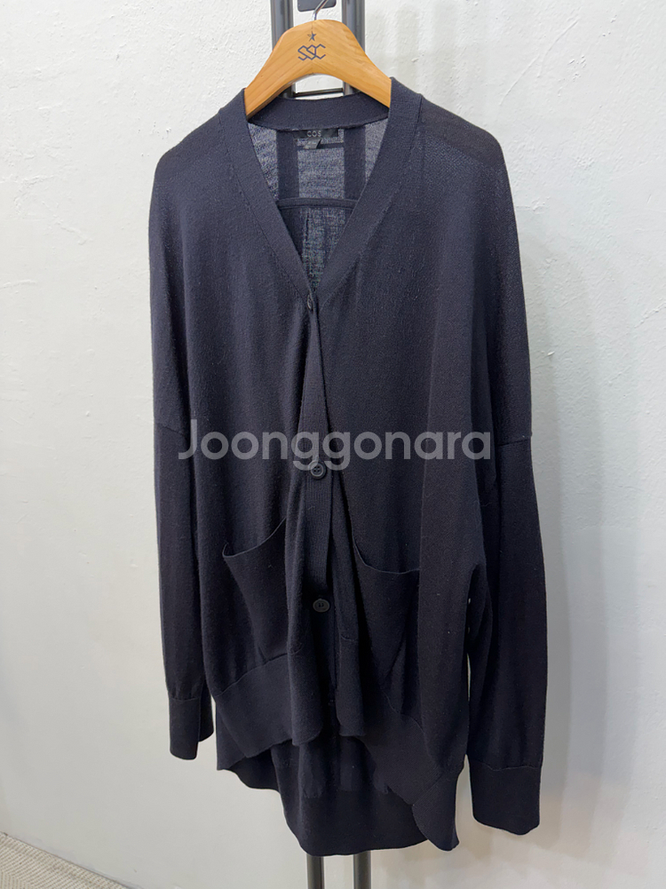 정품) COS 코스 여성 오버핏 가디건 M--2