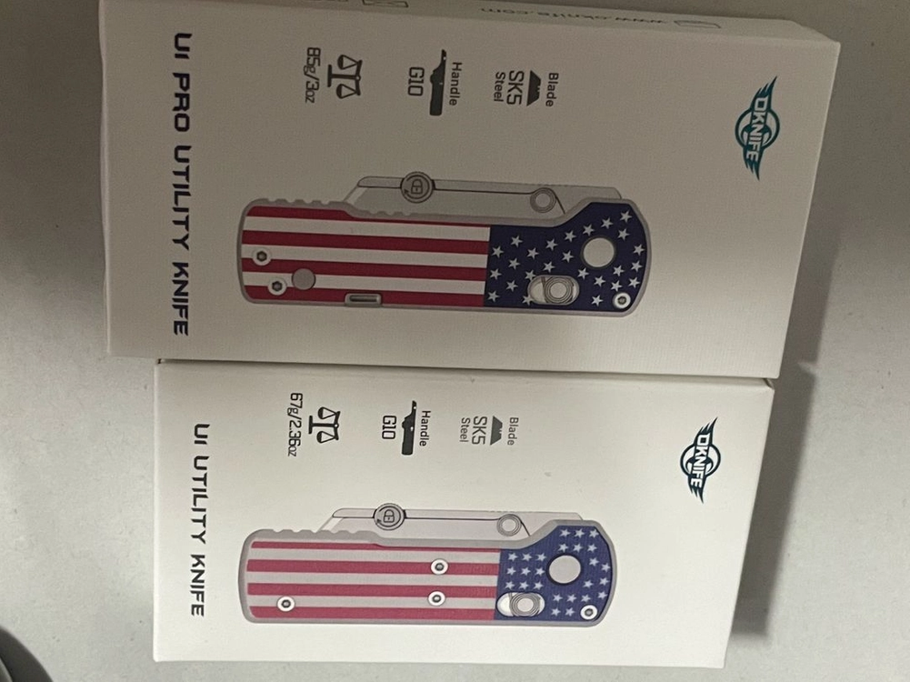 (가격다운)오라이트 u1 pro 미국 국기 디자인 멀티툴 나이프 이미지
