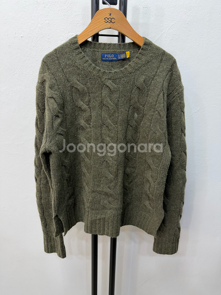 정품) 폴로랄프로렌 신형 여성 케이블 니트 S--0