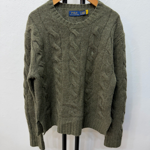 정품) 폴로랄프로렌 신형 여성 케이블 니트 S