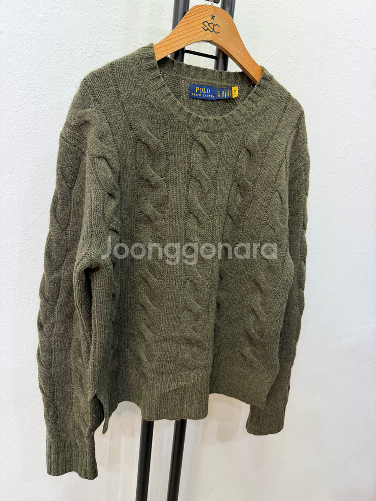 정품) 폴로랄프로렌 신형 여성 케이블 니트 S--1