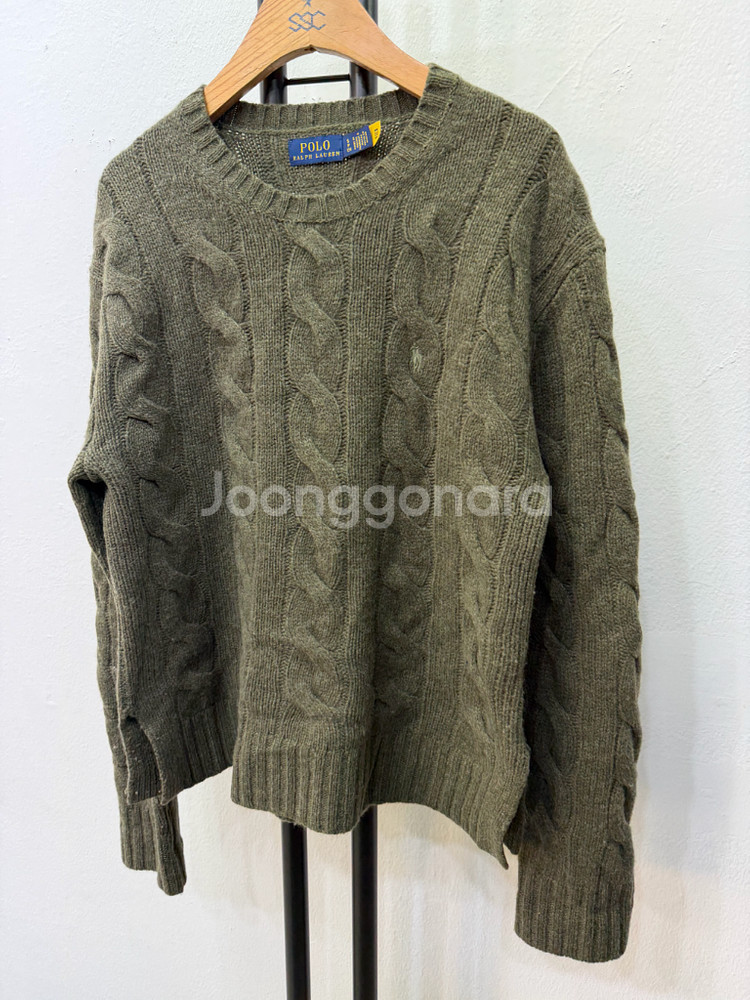 정품) 폴로랄프로렌 신형 여성 케이블 니트 S--2