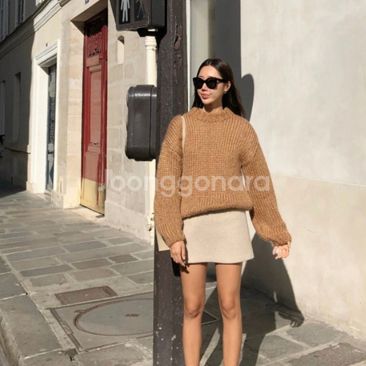 샵엠(SHOP M) 모헤어니트 프리사이즈 새상품--0