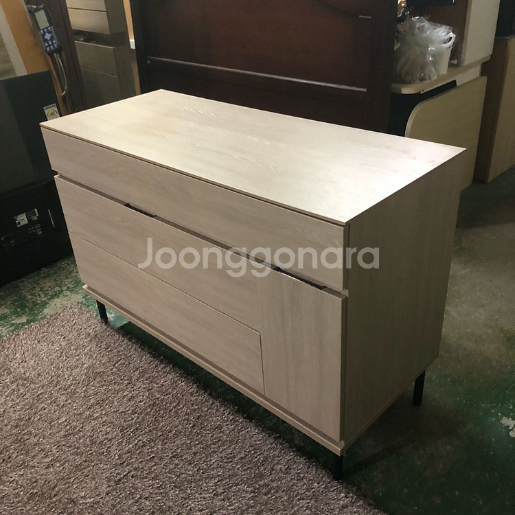 현대리바트 1200 와이드체스트 서랍장--1