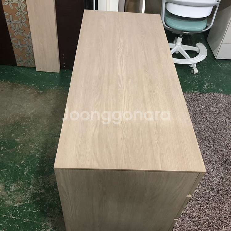 현대리바트 1200 와이드체스트 서랍장--8