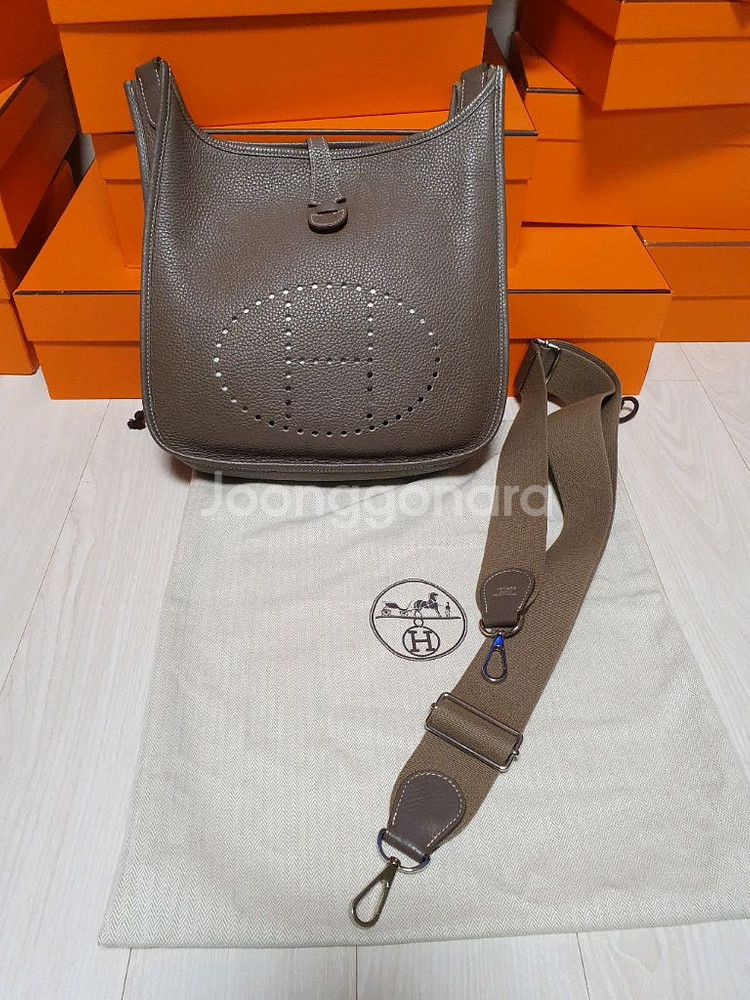 정품 에르메스 에블린 29--1