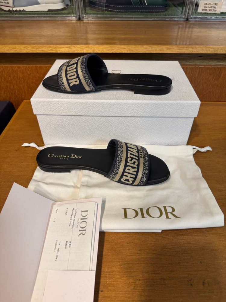37/240)디올 디웨이 샌들 슬리퍼--1