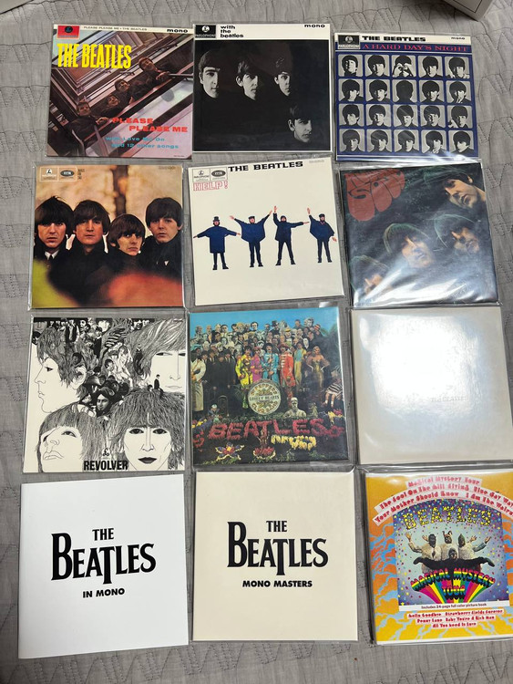 비틀즈 모노 리마스터 박스세트 한정판--1