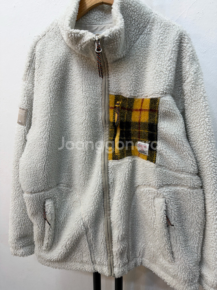 정품) K2 플리스 자켓 타탄체크 95--2