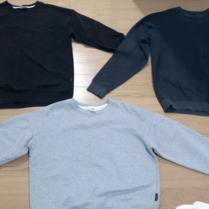 남아 기모 맨투맨 3장(나이키 외)