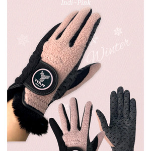 [새상품]투어골프 기모 플리스 여성 골프 장갑