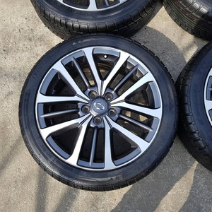 18인치 순정 알로이 휠 타이어 세트