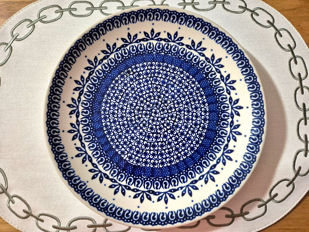 폴란드 디너접시 2장 일괄판매--1