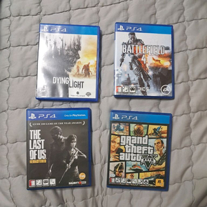PS4 더 라스트오브어스, GTA5, 다잉라이트1, 배틀필드4 판매합니다