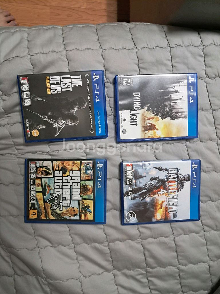 PS4 더 라스트오브어스, GTA5, 다잉라이트1, 배틀필드4 판매합니다--1