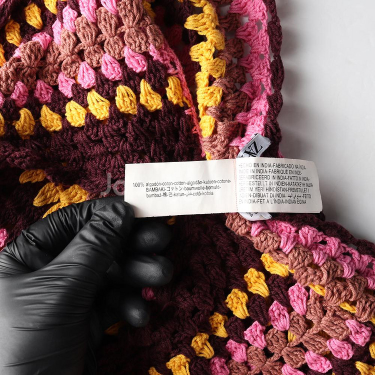 [M]자라 옐로우 핑크 홀터넥 뜨개 니트원피스 휴양지 드레스--6