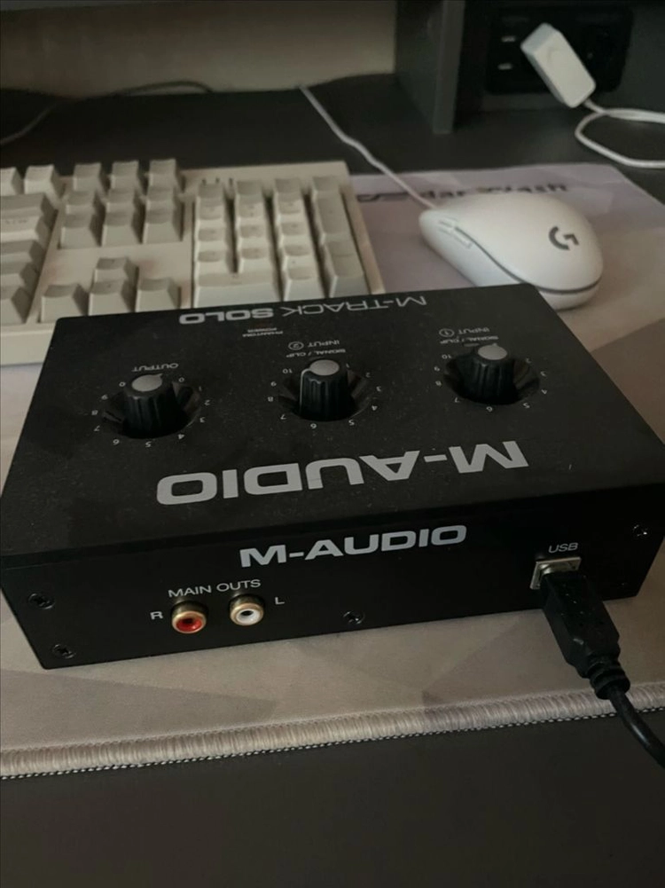 M-AUDIO M-TRACK SOLO 오디오 인터페이스 - 안심되는 중고거래