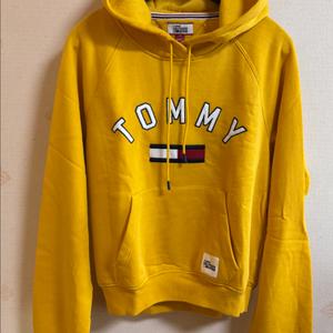 타미힐피거 겨자색 후드티