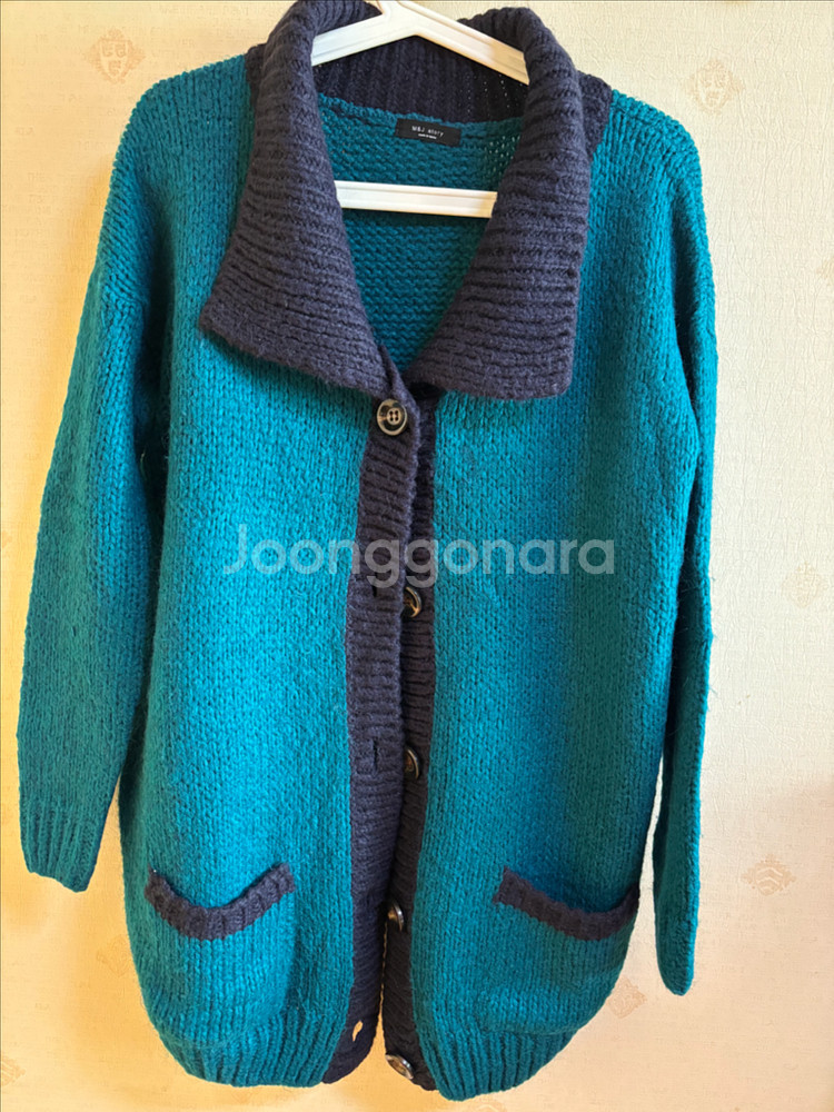 롱 니트 가디건--0