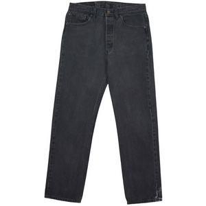 1991 USA 리바이스 501-0660 블랙 데님 팬츠 빈티지 미국제 흑청