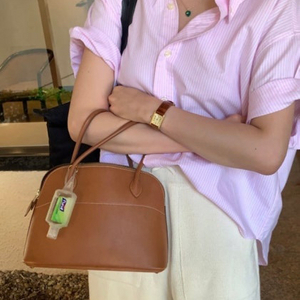 Mone 모네마켓 ribbonbit 어거스트 핑크 스트라이프 셔츠 이미지