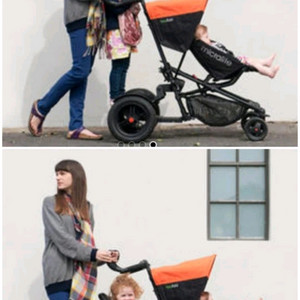 영국 마이크라라이트 투폴드(블랙)/듀얼시트 포함(연년생,쌍둥이)유모차