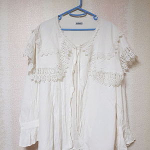 핫핑 펀칭빅카라 빅사이즈 큰옷 셔츠 남방 블라우스 이미지