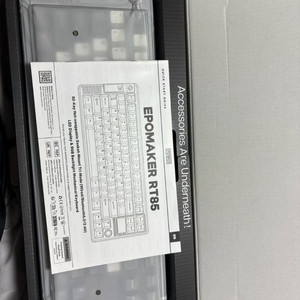 미사용 에포메이커 rt85 고급 기계식 키보드