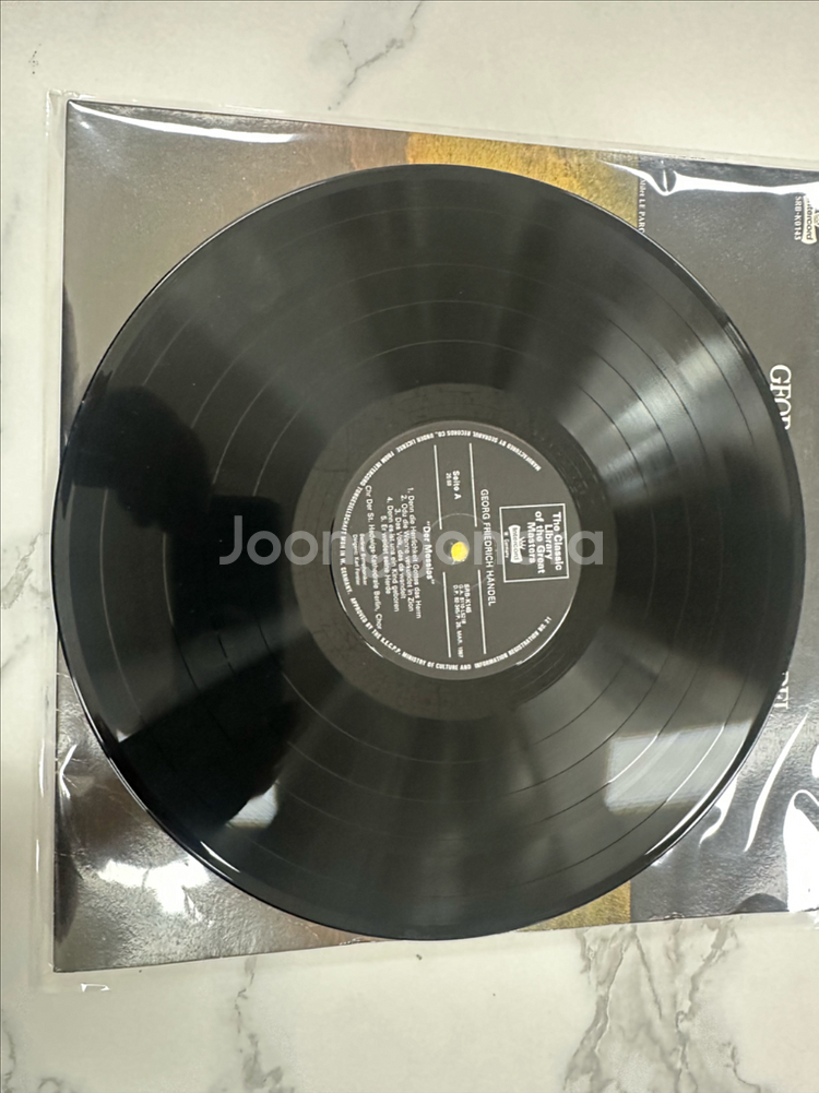 헨델 메시아 LP (Der Messias) 칼 포스터 서라벌 초반 할렐루야 판매 합니다 아티스트 & 앨범: 게오르크--4