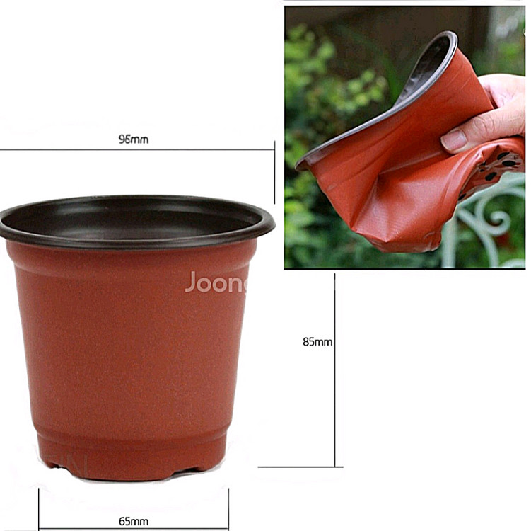 플라스틱 분갈이 다육이 모종 연질 미니 화분 300개 이미지