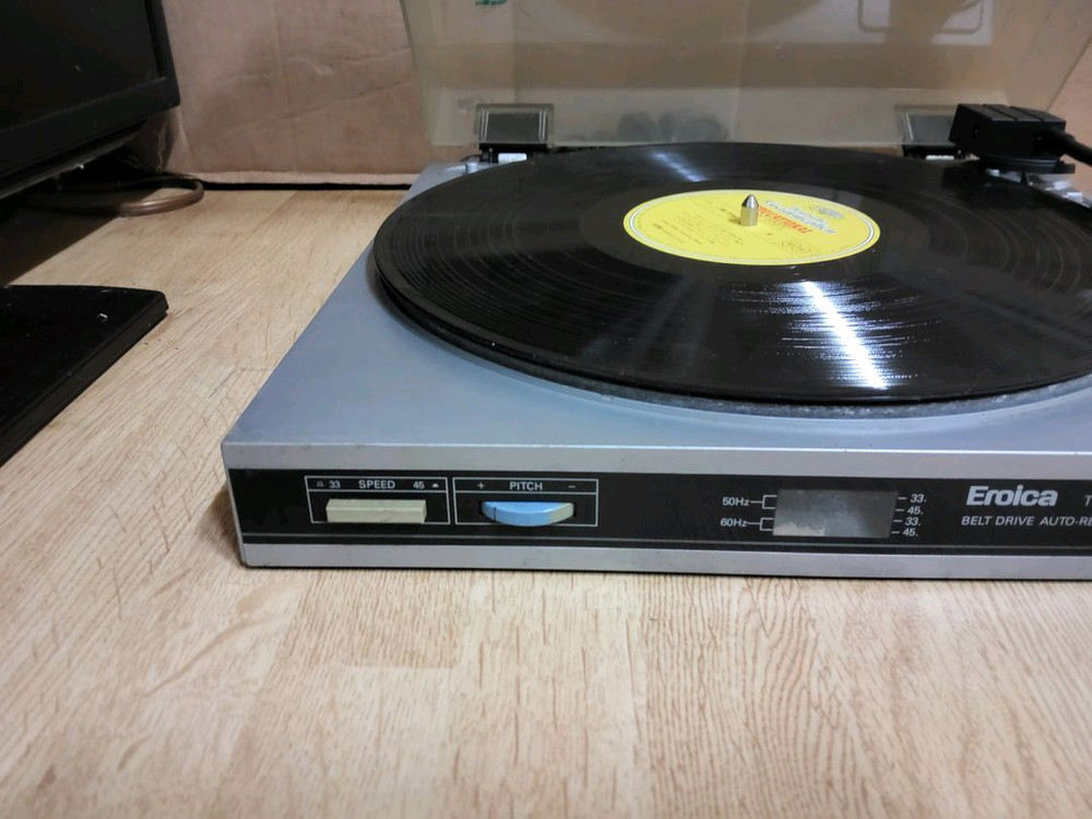 에로이카 TP 501 LP턴테이블 (오디오 앰프 음향 이미지