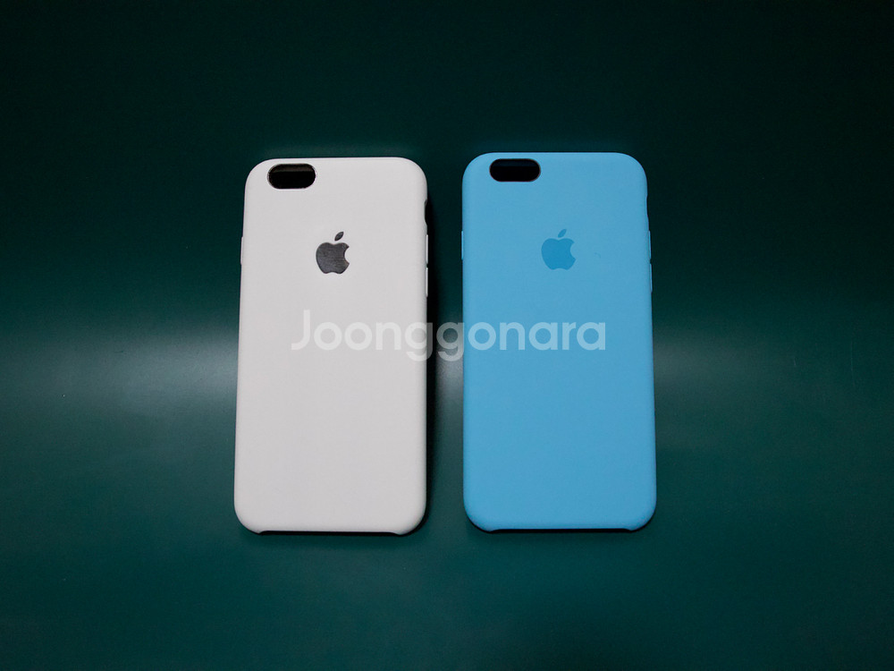 아이폰6s 실리콘 케이스 2개 세트--0
