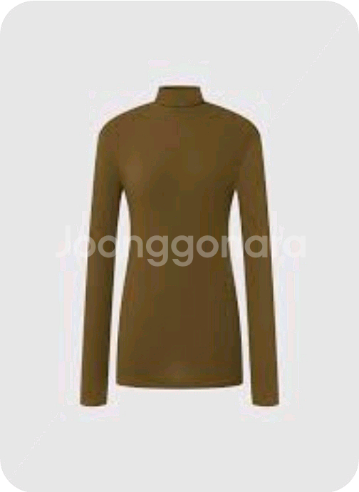 (추가할인)R2W 헤비 율리아 롱 티 프리사이즈 올리브카키--0