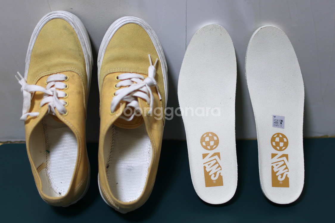 반스 어센틱 옐로우 스니커즈270 (택포)--1