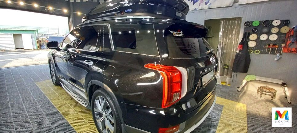 팰리세이드 페인트날림제거 광택--3