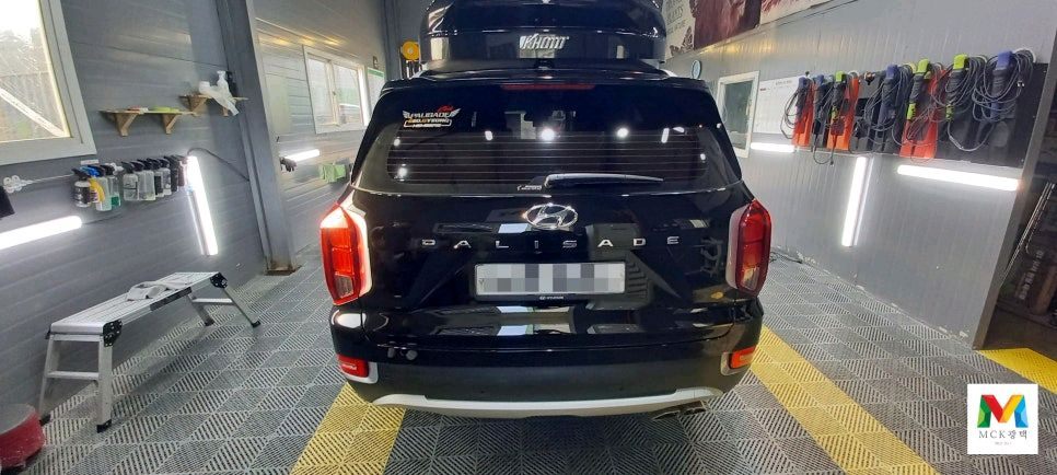 팰리세이드 페인트날림제거 광택--4