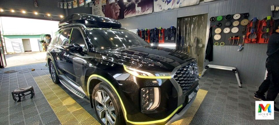 팰리세이드 페인트날림제거 광택--6