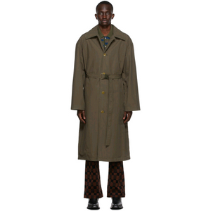 새제품) 아크네 벨티드 트렌치코트 50