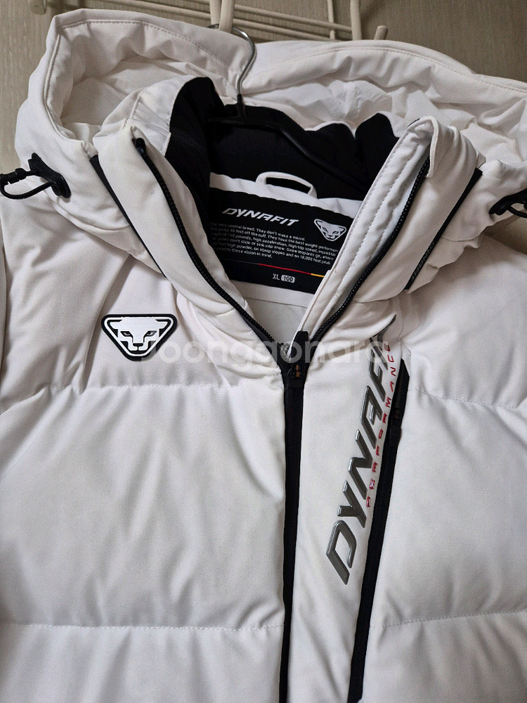 다이나핏 카본비스트 화이트 구스다운 패딩 점퍼 100--3