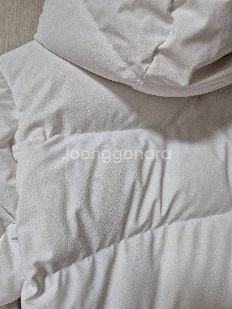 다이나핏 카본비스트 화이트 구스다운 패딩 점퍼 100--7