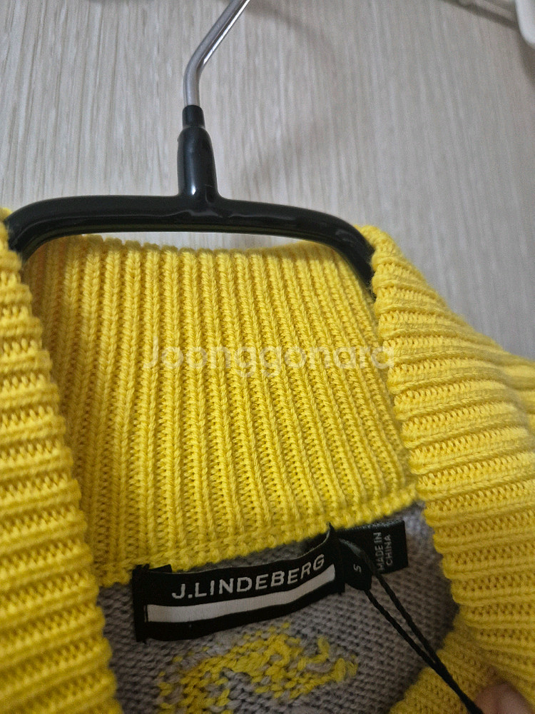 (새제품) 제이린드버그 울 니트 스웨터 스몰--4