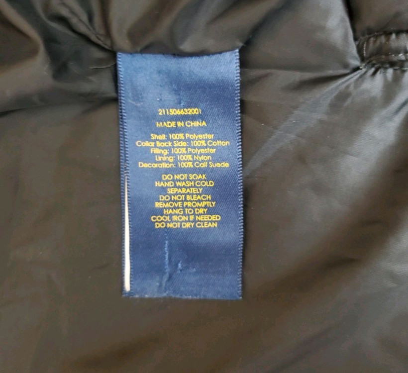 랄프로렌 폴로 퀼팅패딩 여성M 이미지